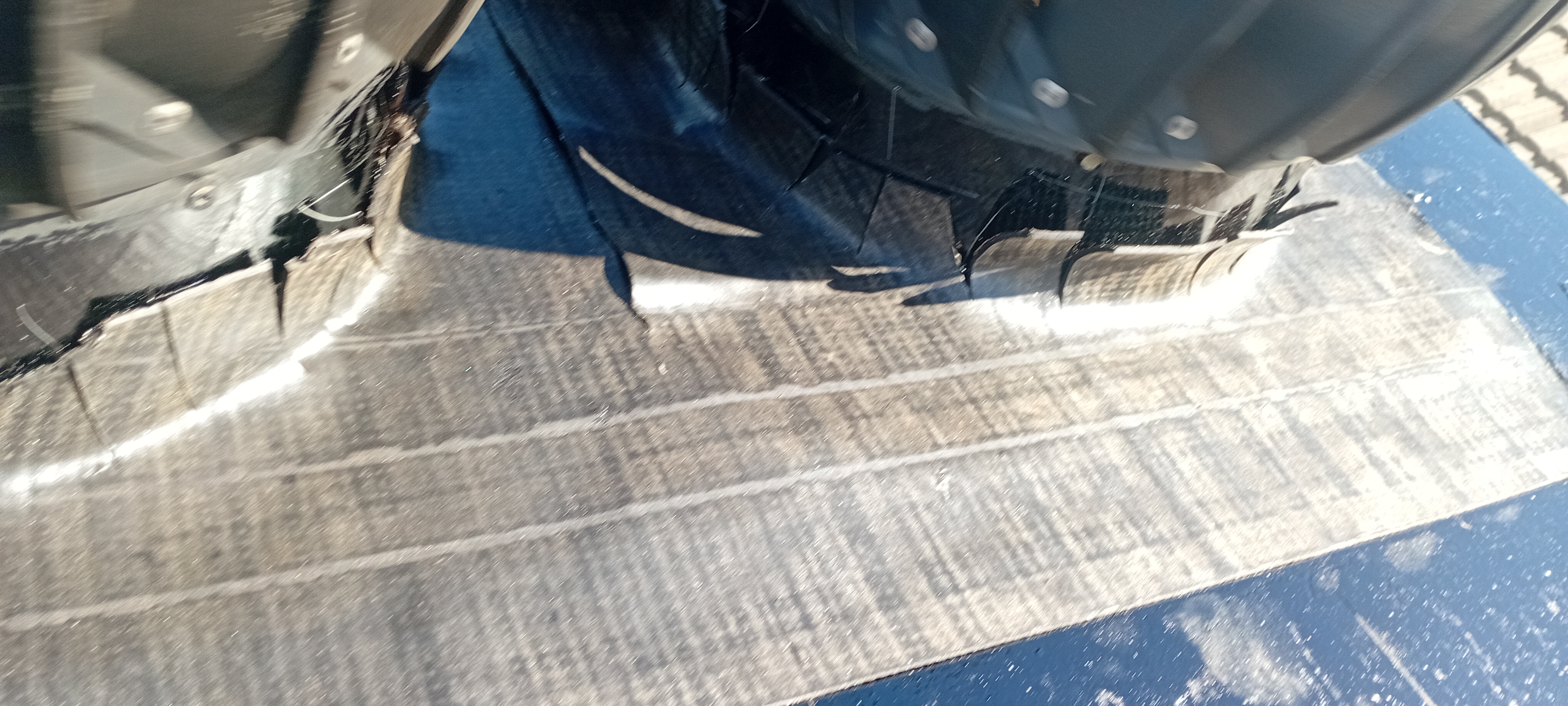 Water test during roof inspection and leak tracing